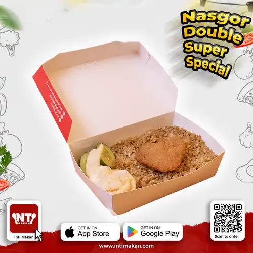 # Nasgor Rempah Double Super Special (Slide Beef+Cincang)