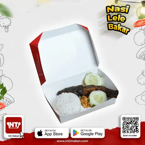 # Nasi + Lele Bakar + Sambal + Lalapan