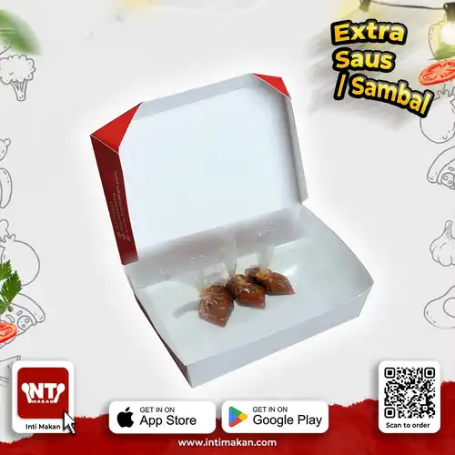 Extra Saus Asam Manis.