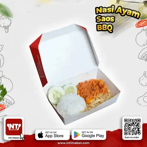 # Nasi Jeruk Ayam Saos BBQ