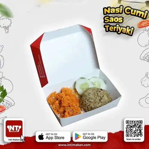 # Nasi Jeruk Cumi Saos Teriyaki