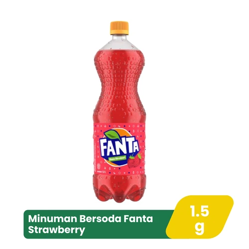 Fanta Soft Drink Strawberry 1500ml